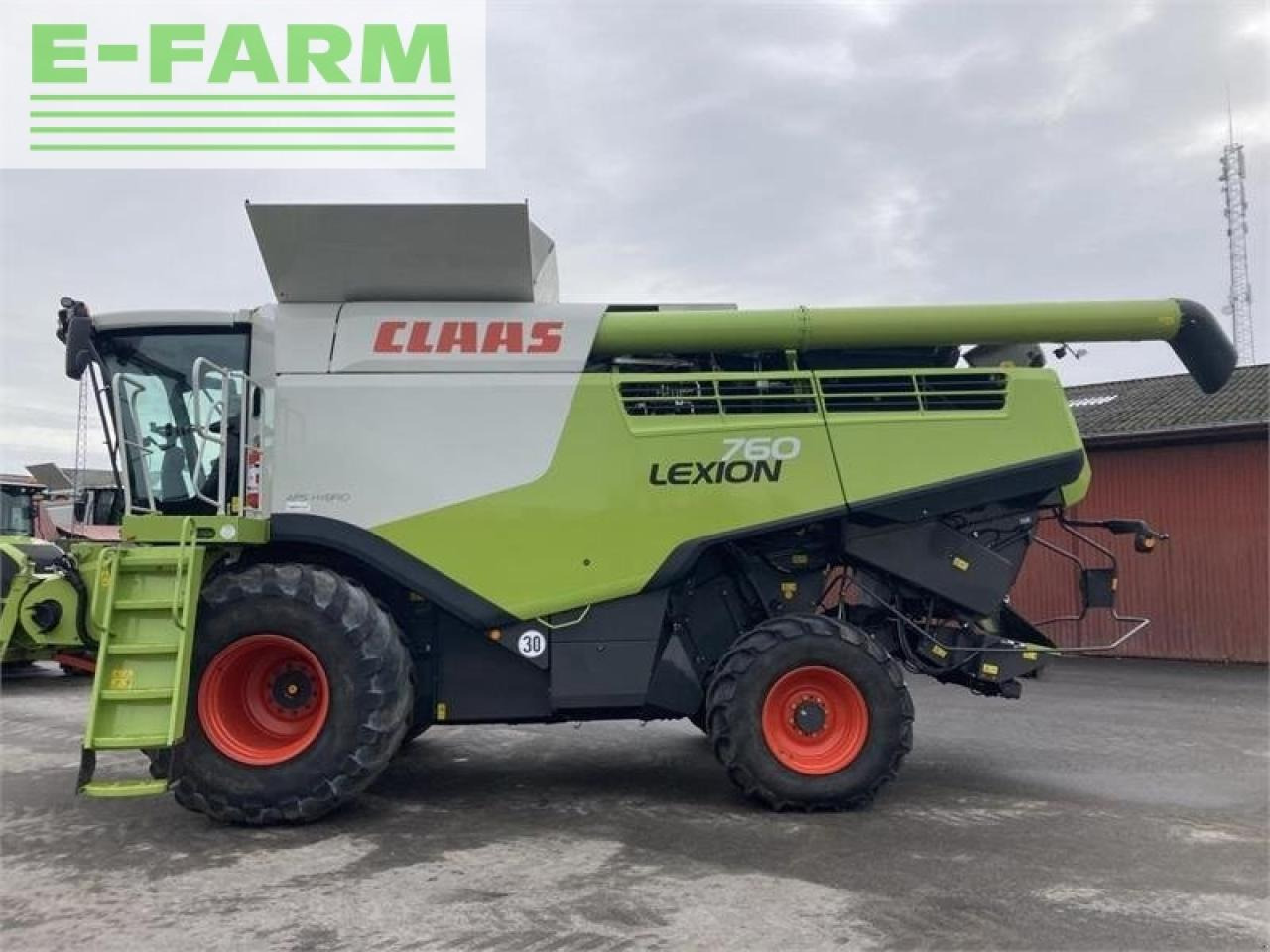 Θεριζοαλωνιστική μηχανή CLAAS lexion 760: φωτογραφία 7