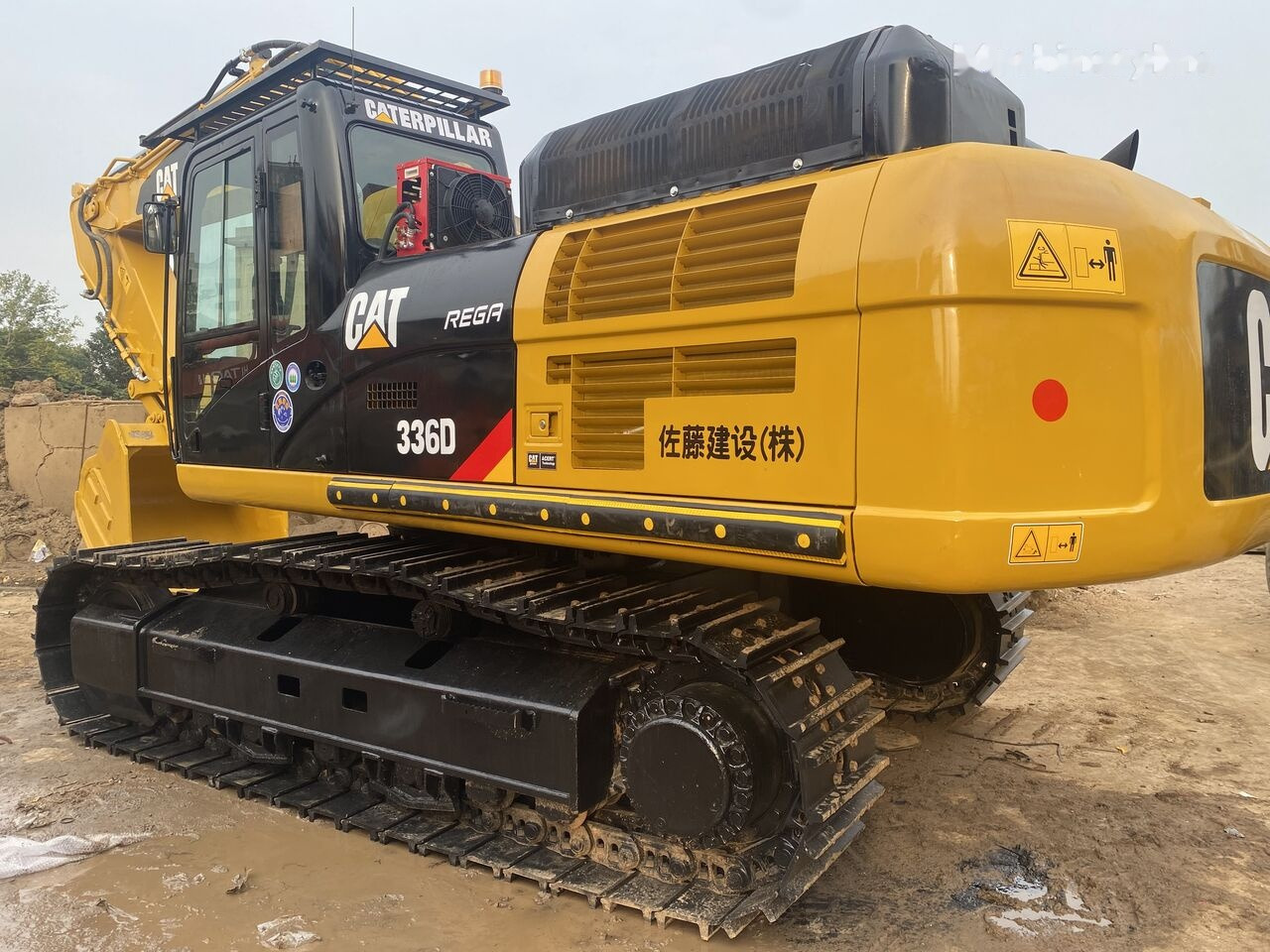 Ερπυστριοφόρος εκσκαφέας Caterpillar 336D: φωτογραφία 7