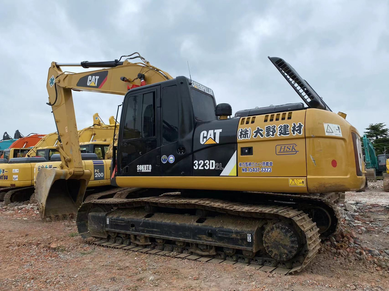 Ερπυστριοφόρος εκσκαφέας Good performance Japan Original made CATERPILLAR used excavator 323D strong power low working hours for sale: φωτογραφία 5