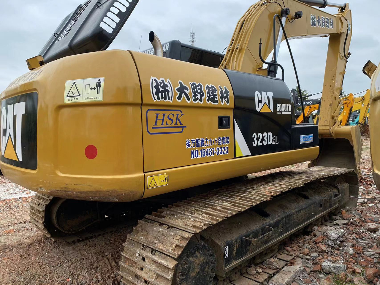 Ερπυστριοφόρος εκσκαφέας Good performance Japan Original made CATERPILLAR used excavator 323D strong power low working hours for sale: φωτογραφία 3