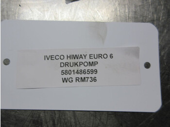 Αντλία καυσίμου για Φορτηγό Iveco 5801486599 DRUKPOMP IVECO HI WAY EURO 6: φωτογραφία 5