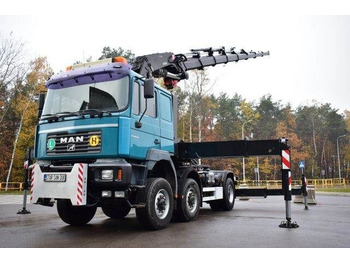 Leasing MAN 6x6 HIAB 700 E-8 CRANE WINCH KRAN MAN 6x6 HIAB 700 E-8 CRANE WINCH KRAN: φωτογραφία 1