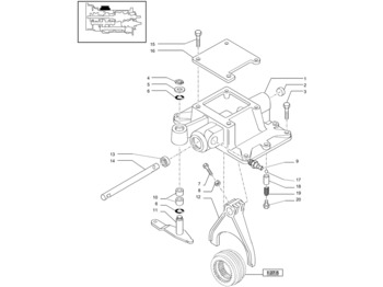 Κιβώτιο ταχυτήτων και ανταλλακτικά NEW HOLLAND