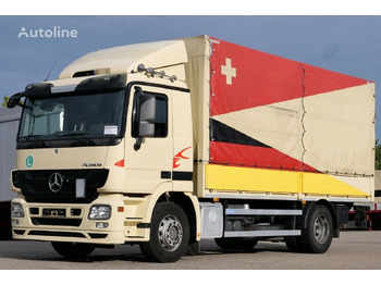 Φορτηγό μουσαμάς MERCEDES-BENZ Actros 1832