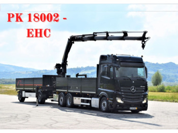 Φορτηγό με ανοιχτή καρότσα MERCEDES-BENZ Actros 2542