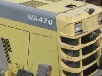 Ελαστιχοφόρος φορτωτής KOMATSU WA470