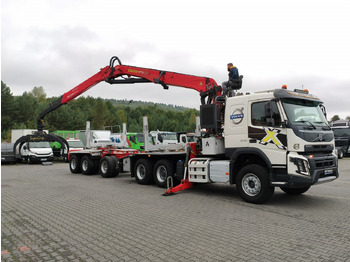 Φορτηγό ξυλείας Volvo FMX 540 6x4 RETARDER PALFORET EPSILON S300L Do Drewna: φωτογραφία 4