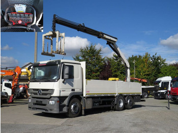 Φορτηγό με ανοιχτή καρότσα MERCEDES-BENZ Actros 2541