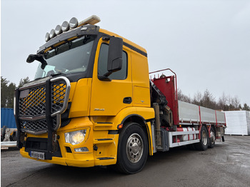 Φορτηγό με γερανό MERCEDES-BENZ Actros