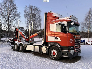 Φορτηγό ξυλείας SCANIA R 560