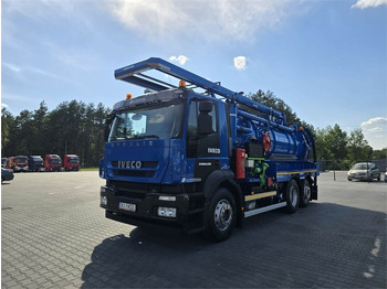 Όχημα εκκένωσης βόθρων Iveco WUKO MULLER KOMBI FOR CHANNEL CLEANING: φωτογραφία 4