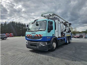 Όχημα εκκένωσης βόθρων Renault 6x4 WUKO RIVARD RECYTLING for collecting liquid wa: φωτογραφία 2