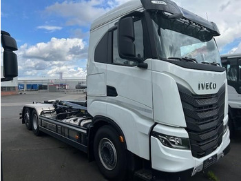 Leasing Iveco X-WAY AS280X49Y/PS ON Abrollkipper Hiab  21S....  Iveco X-WAY AS280X49Y/PS ON Abrollkipper Hiab  21S....: φωτογραφία 1