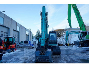 Ερπυστριοφόρος εκσκαφέας Kobelco SK140SRLC-5 Suoalusta High Chassis: φωτογραφία 3