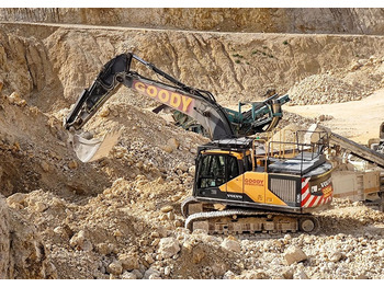 Ερπυστριοφόρος εκσκαφέας VOLVO EC250EL