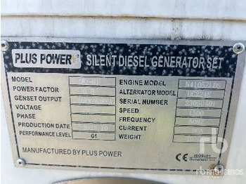 Καινούριο Βιομηχανική γεννήτρια PLUS POWER GF2-60 63 kVA (Unused): φωτογραφία 5