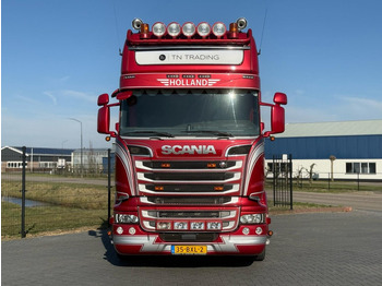 Τράκτορας Scania R520 V8 NL AUTO, LAGE KM, VOL SPOILER, ALU, LEER, RETARDER.: φωτογραφία 2