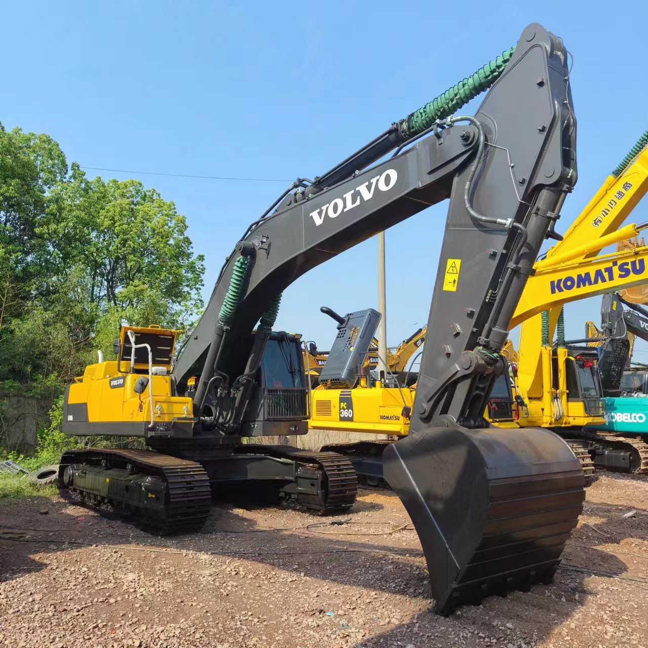 Ερπυστριοφόρος εκσκαφέας VOLVO EC480