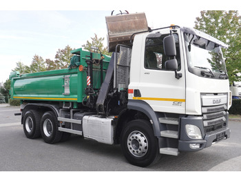 Leasing DAF CF 410 FAT 6×4 tipper / Crane Marchessi M15000Z / Bortmatic DAF CF 410 FAT 6×4 tipper / Crane Marchessi M15000Z / Bortmatic: φωτογραφία 3