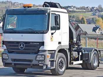 Φορτηγό με γερανό, Τράκτορας Mercedes-Benz ACTROS 1844 * Sattelzugmaschine *HIAB 330-5/FUNK: φωτογραφία 4