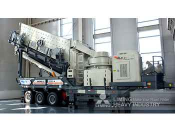 Κινητός σπαστήρας Liming Y3S2160HP220 Mobile Crushing and Screening Plant With Hopper: φωτογραφία 4