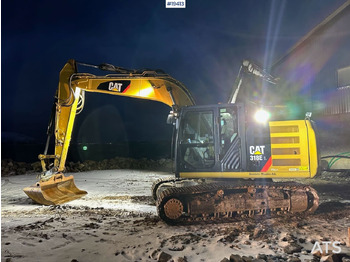 Leasing  CAT 318EL crawler excavator w/ Cleaning bucket, tooth bucket and rototilt. WATCH VIDEO. CAT 318EL crawler excavator w/ Cleaning bucket, tooth bucket and rototilt. WATCH VIDEO.: φωτογραφία 3