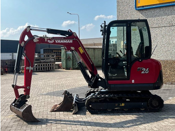 Μίνι εκσκαφέας Yanmar SV26, quick bucket release, 294 hours, 2022!: φωτογραφία 2