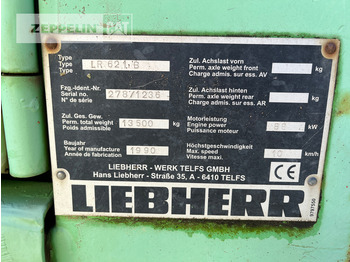 Ερπυστριοφόρος φορτωτής Liebherr LR621B: φωτογραφία 2