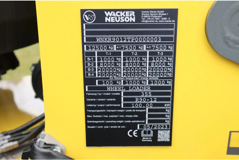 Ελαστιχοφόρος φορτωτής WACKER NEUSON WL95 | NEW - UNUSED | 40 KM/H | FULL OPTION!: φωτογραφία 21