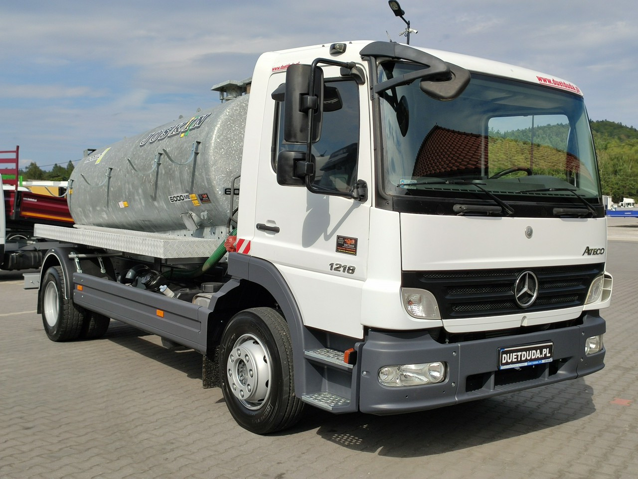 Όχημα εκκένωσης βόθρων Mercedes Atego 1218 Asenizacyjny Szambiarka Beczka Szambowóz Poj.6m 2019r: φωτογραφία 13