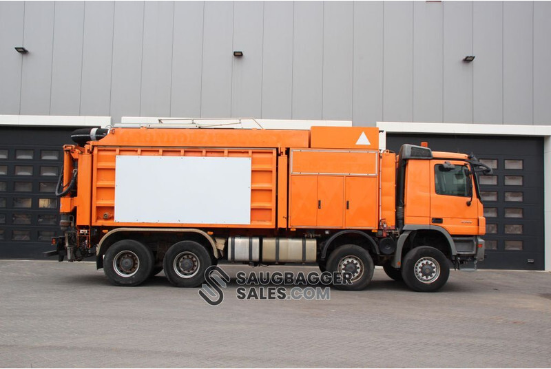 Όχημα εκκένωσης βόθρων Mercedes-Benz Actros 4144 RSP 2006 Saugbagger: φωτογραφία 9