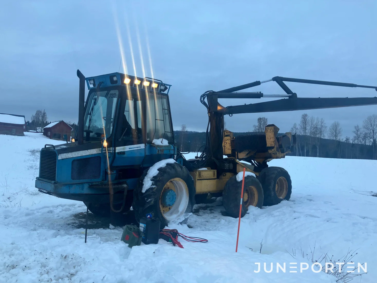 Συλλεκτική μηχανή - forest harvester Skördare Rottne Rapid Snoken 6WD: φωτογραφία 1