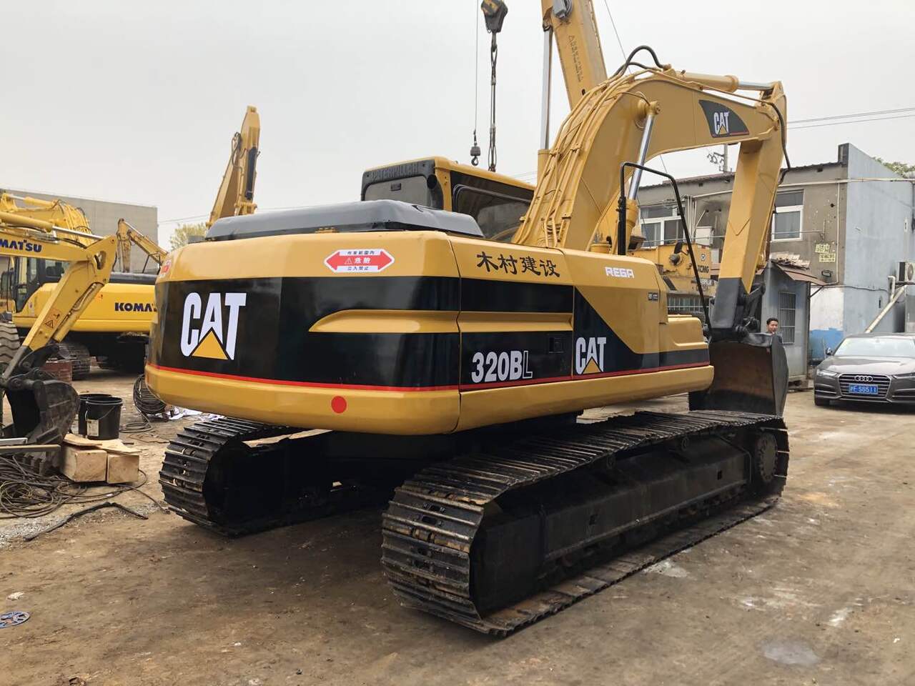 Ερπυστριοφόρος εκσκαφέας Caterpillar Cat 320B 320bl: φωτογραφία 11