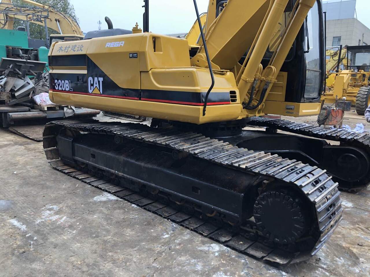 Ερπυστριοφόρος εκσκαφέας Caterpillar Cat 320B 320bl: φωτογραφία 9