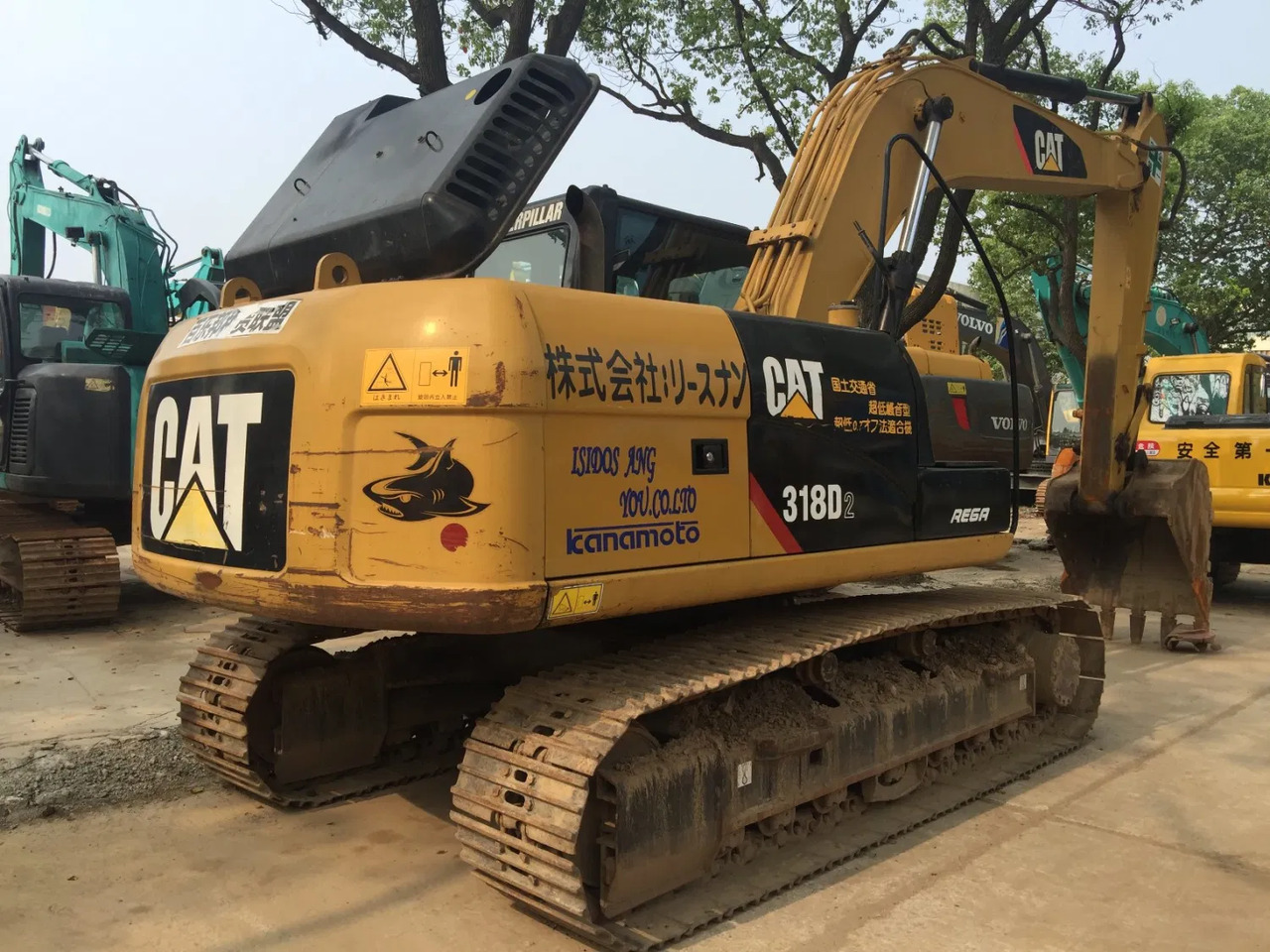 Ερπυστριοφόρος εκσκαφέας Japan Imported Caterpillar Used Crawler Excavator 318d 318d2 315 Cat Excavator: φωτογραφία 7