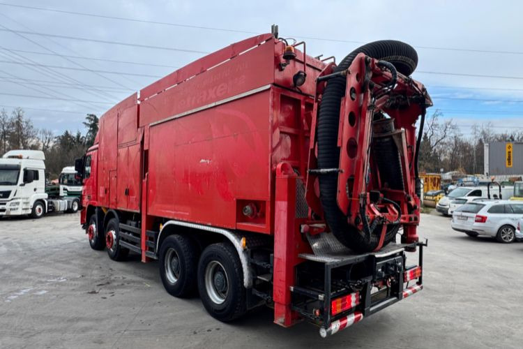 Όχημα εκκένωσης βόθρων Mercedes-Benz Actros 4144 8x4 MTS Saugbagger: φωτογραφία 7