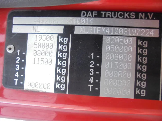 Τράκτορας DAF CF 410 SSC: φωτογραφία 18