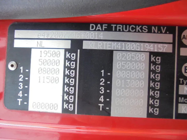 Τράκτορας DAF CF 410 SSC: φωτογραφία 16