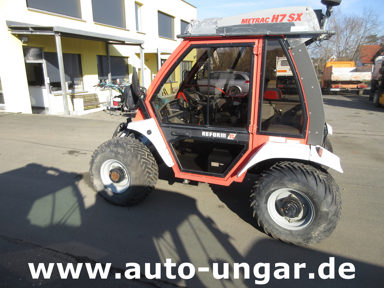 Τρακτέρ REFORM Metrac H7SX Baujahr 2013 4x4x4 Front- und Heckzapfwelle Motorschaden: φωτογραφία 6