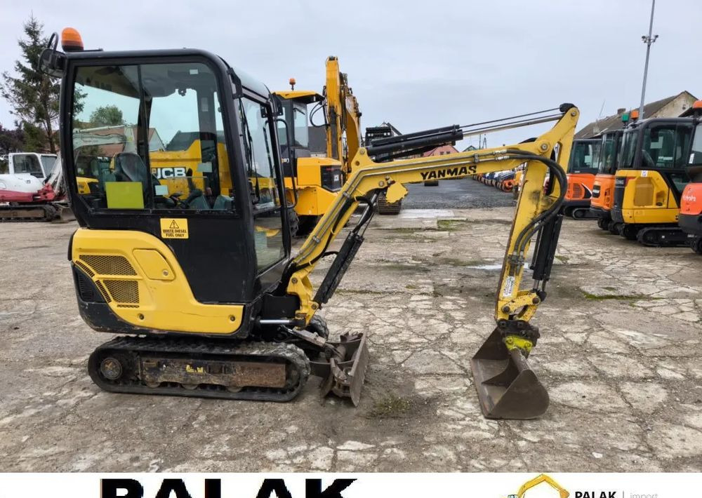 Μίνι εκσκαφέας Yanmar Mini koparka  YANMAR  SV 18  , 2020 rok: φωτογραφία 6