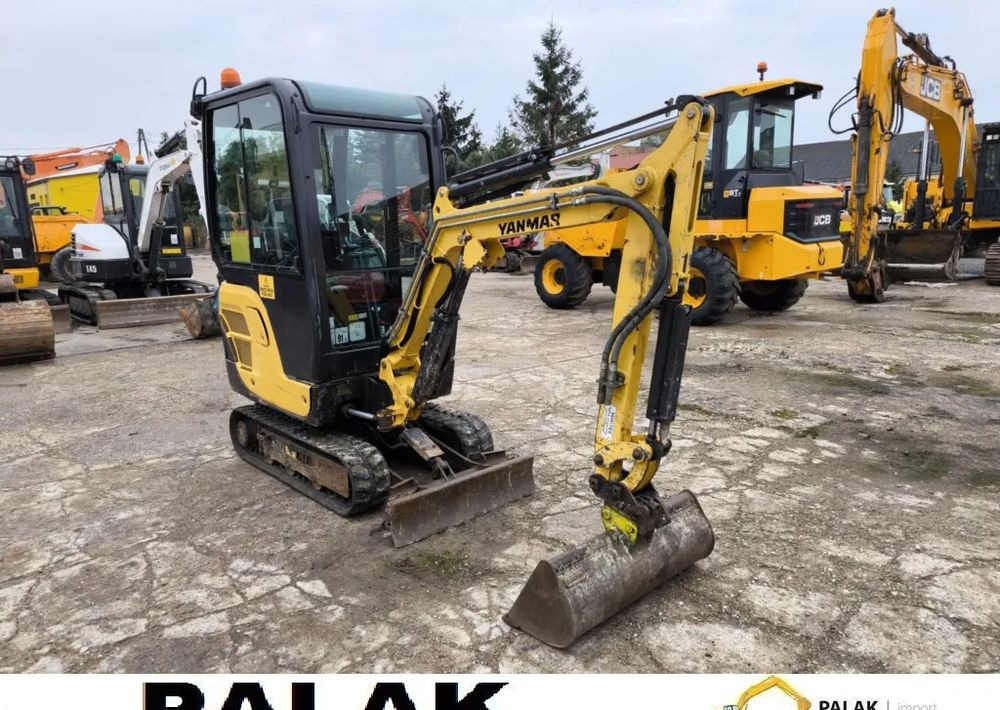 Μίνι εκσκαφέας Yanmar Mini koparka  YANMAR  SV 18  , 2020 rok: φωτογραφία 7