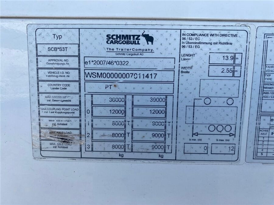 Επικαθήμενο κουρτίνα Schmitz Cargobull SCB-S3T: φωτογραφία 23