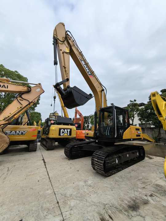 Ερπυστριοφόρος εκσκαφέας China brands good quality and high performance second-hand Sany SY215C excavator for sale in shanghai: φωτογραφία 6