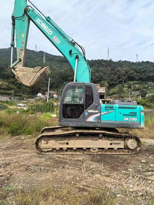 Ερπυστριοφόρος εκσκαφέας Used Kobelco SK200-8 Original Japanese Second hand Kobelco SK200-8 with Cheap Price for sale: φωτογραφία 6