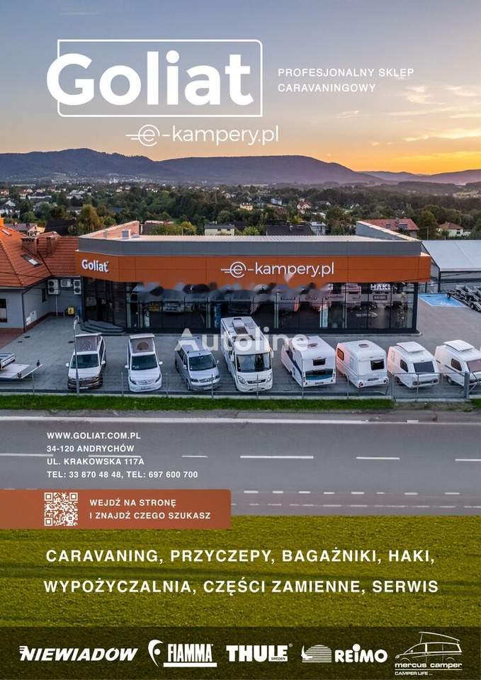 Καινούριο Ρυμουλκούμενο τροχόσπιτο Niewiadów NT-SPRINT sandwich caravan kemping: φωτογραφία 6