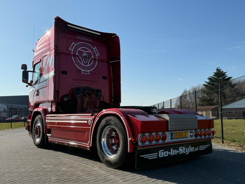 Τράκτορας Scania R520 V8 NL AUTO, LAGE KM, VOL SPOILER, ALU, LEER, RETARDER.: φωτογραφία 16