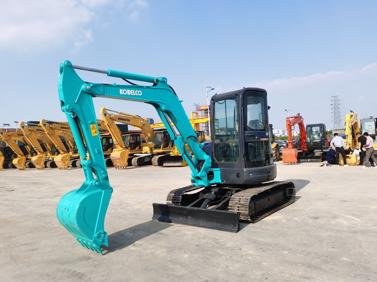 Μίνι εκσκαφέας Kobelco SK55SR: φωτογραφία 7 Μίνι εκσκαφέας Kobelco SK55SR: φωτογραφία 7
