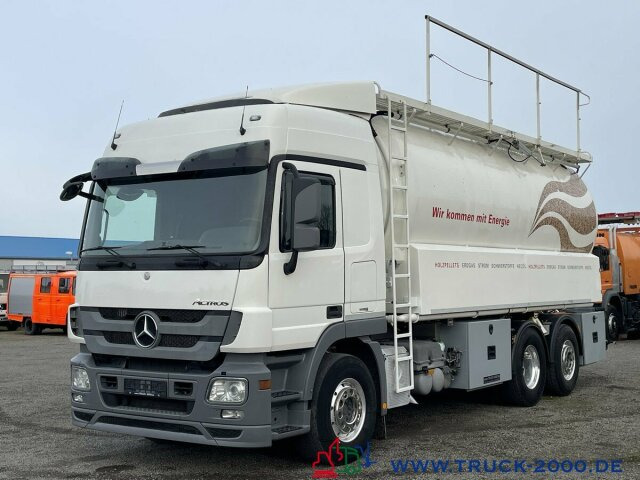 Όχημα εκκένωσης βόθρων Mercedes-Benz Actros 2544 Silo Holz Pellets 28m³ inkl. Waage: φωτογραφία 8