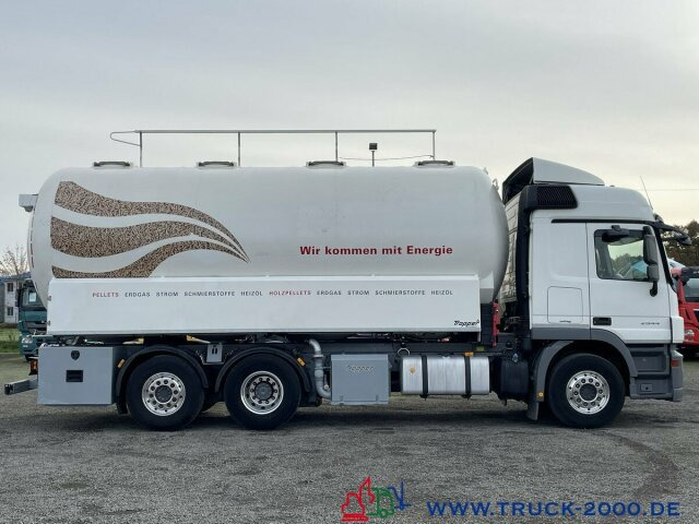 Όχημα εκκένωσης βόθρων Mercedes-Benz Actros 2544 Silo Holz Pellets 28m³ inkl. Waage: φωτογραφία 10