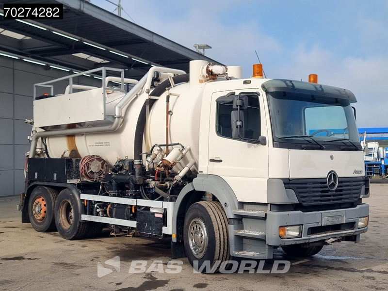 Όχημα εκκένωσης βόθρων Mercedes-Benz Atego 2628 6X2 Koks12.0H2 Vacuum truck 12.000ltr Manual Lift+Lenkachse Euro 3: φωτογραφία 6